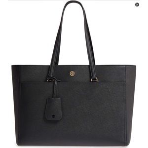 🤩TORY BURCH ROBINSON LEATHER SAFFIANO TOTE 🤩